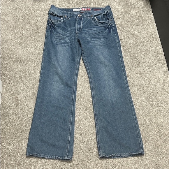 Vintage MMA Elite Bootcut Jeans Y2K Affliction - Picture 4 of 9